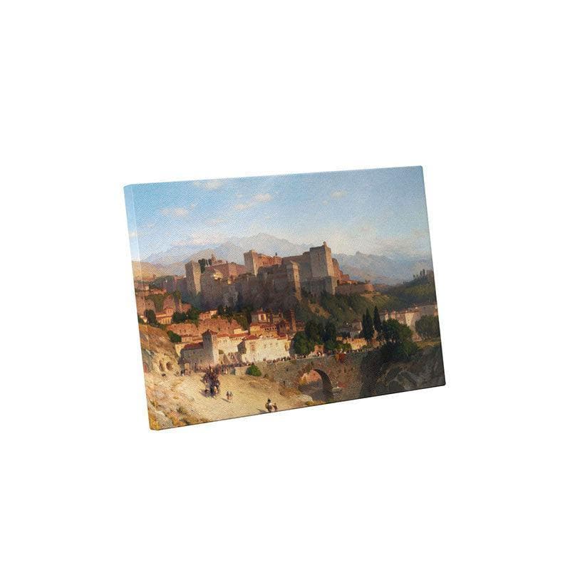 Wall Art & Paintings - The Famous Hill Of The Alhambra Wall Painting - Gallery Wrap