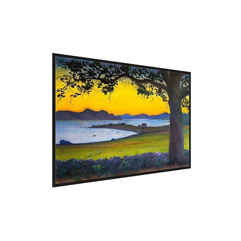 Wall Art & Paintings - The Fisherman’s Cottage Wall Painting - Black Frame