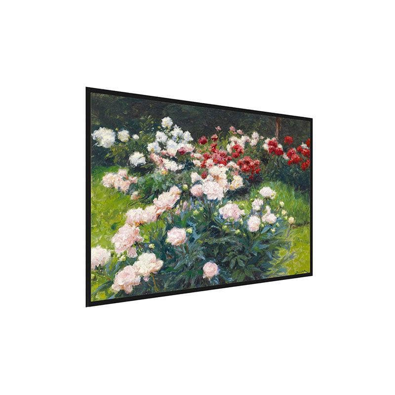 Wall Art & Paintings - The Garden Canvas Painting - Black Frame