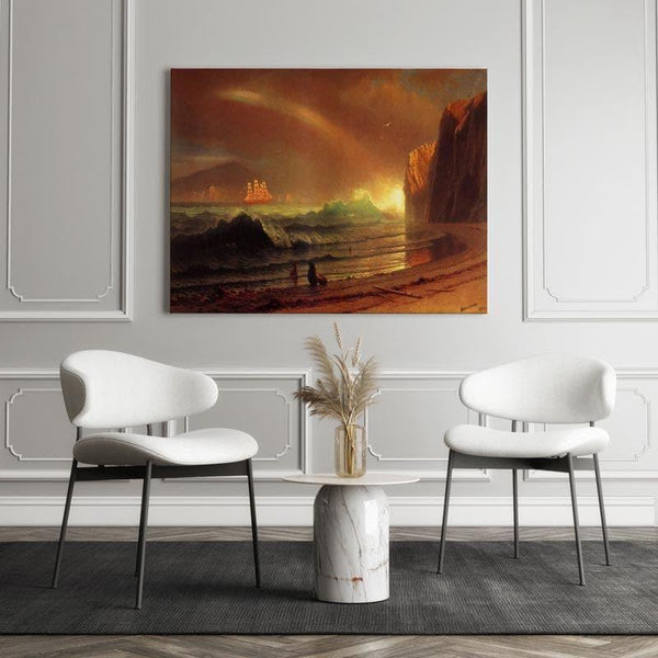 Wall Art & Paintings - The Golden Gate Wall Painting - Gallery Wrap