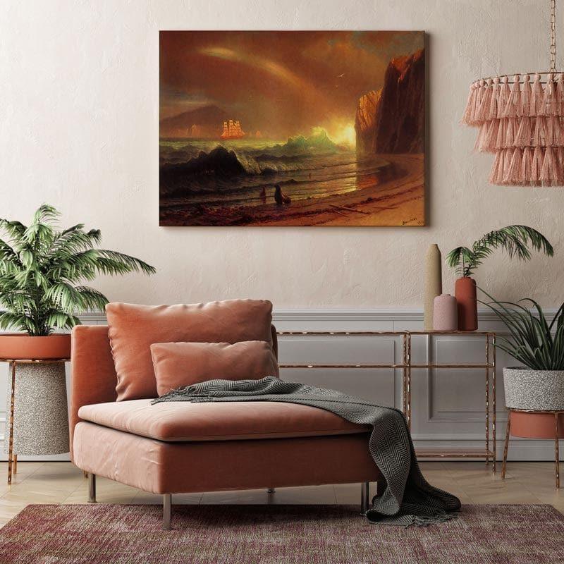 Wall Art & Paintings - The Golden Gate Wall Painting - Gallery Wrap