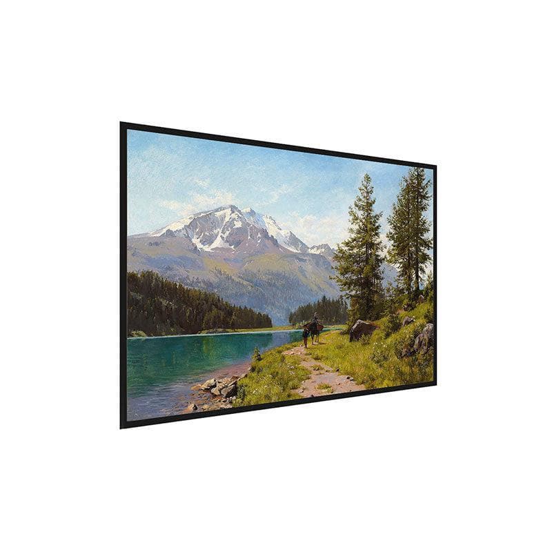 Buy The Lake Wall Painting - Black Frame Wall Art & Paintings from Vaaree