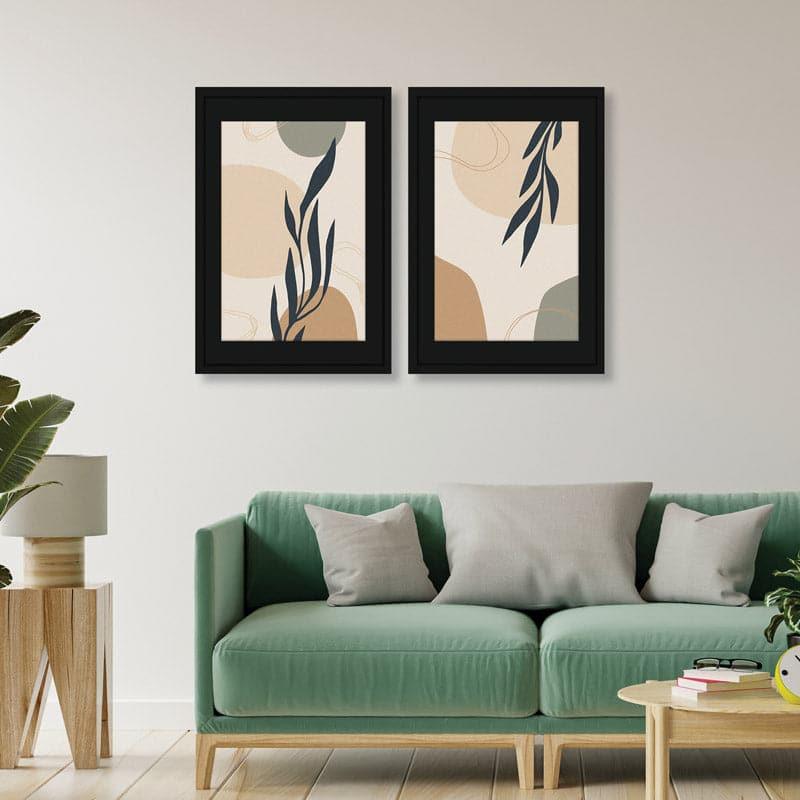 Buy The Lazy Vine wall Art - Set Of Two Wall Art & Paintings from Vaaree