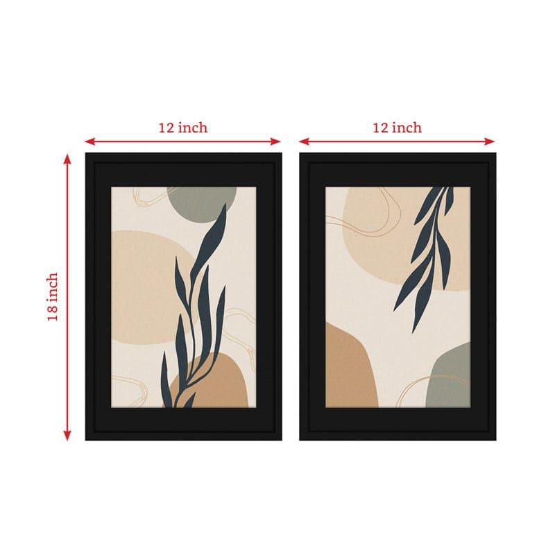 Buy The Lazy Vine wall Art - Set Of Two Wall Art & Paintings from Vaaree