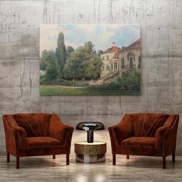 Wall Art & Paintings - The Mansion Wall Painting - Gallery Wrap