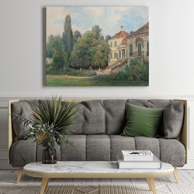 Wall Art & Paintings - The Mansion Wall Painting - Gallery Wrap