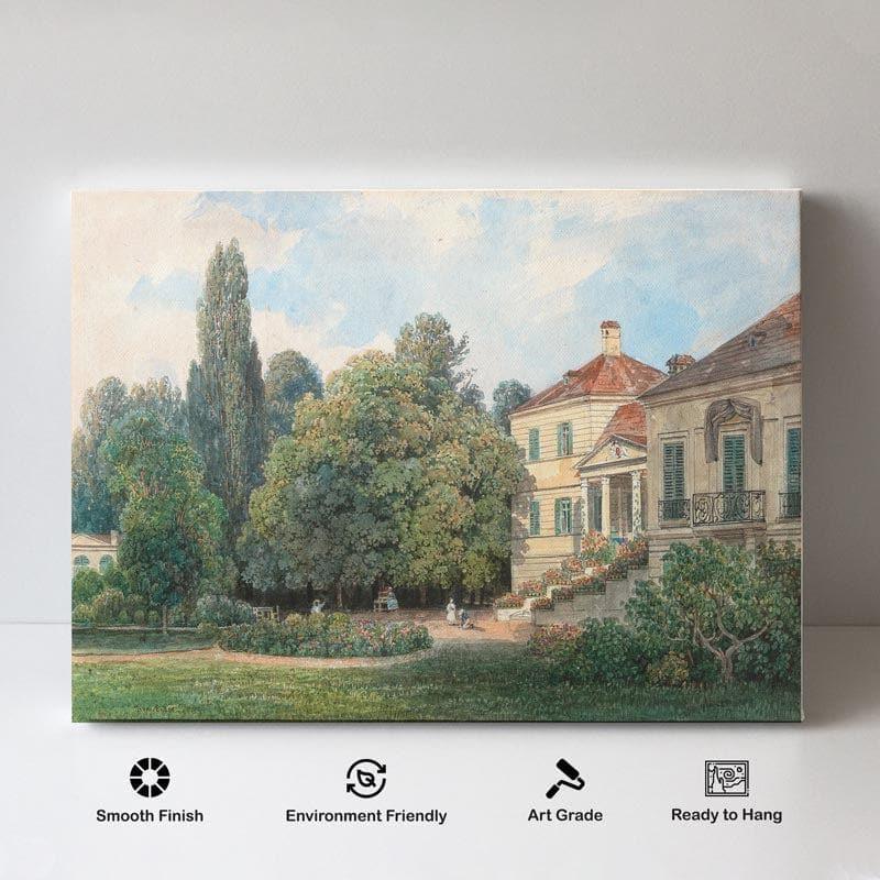 Wall Art & Paintings - The Mansion Wall Painting - Gallery Wrap