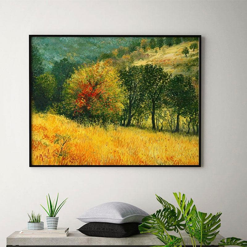 Wall Art & Paintings - The Old Pear Wall Painting - Black Frame