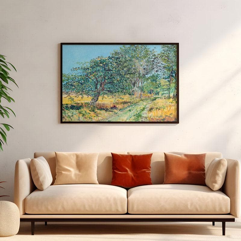 Buy The Road Not Taken Wall Painting - Black Frame Wall Art & Paintings from Vaaree