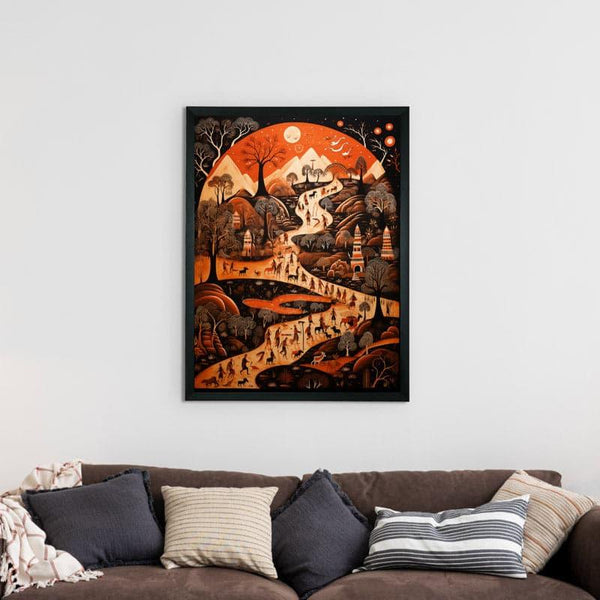 Buy The Tribe Passage Wall Art Wall Art & Paintings from Vaaree