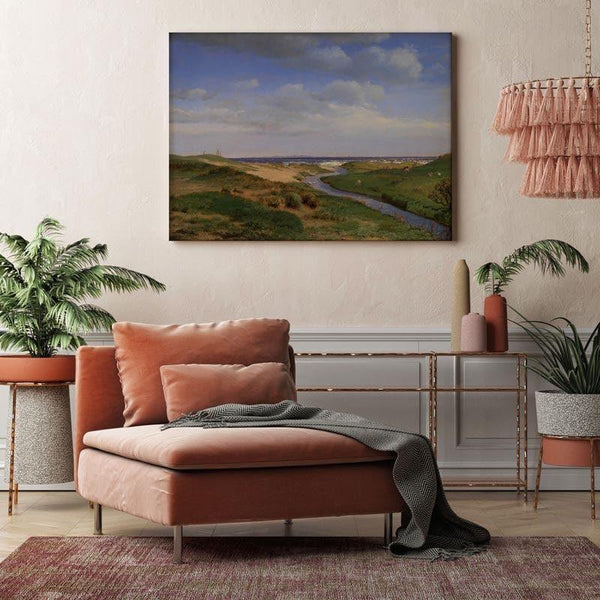 Wall Art & Paintings - The Valley Wall Painting - Gallery Wrap