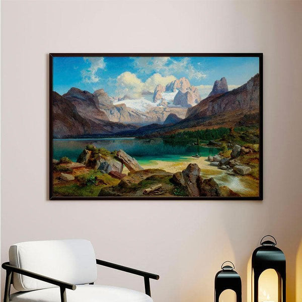 Wall Art & Paintings - The View Wall Painting - Black Frame