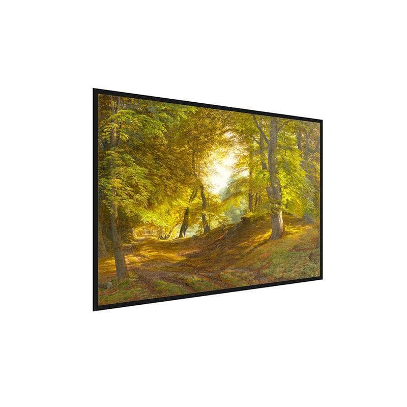 Wall Art & Paintings - The Woods By Castle Wall Painting - Black Frame