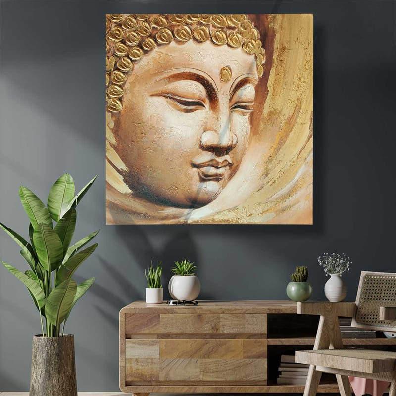 Wall Art & Paintings - Tranquil Buddha Wall Painting