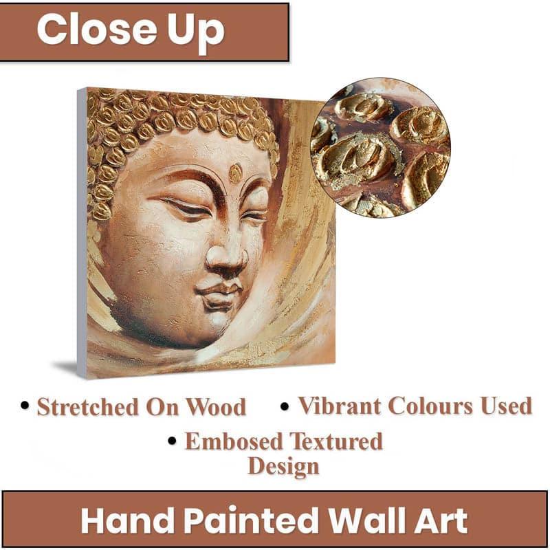 Wall Art & Paintings - Tranquil Buddha Wall Painting