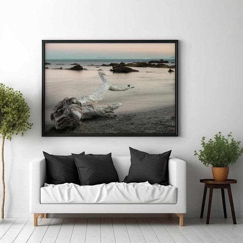 Wall Art & Paintings - Treefish Carcass Wall Painting - Black Frame