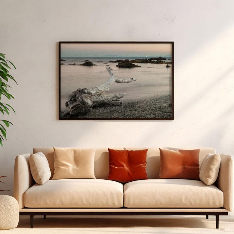 Wall Art & Paintings - Treefish Carcass Wall Painting - Black Frame