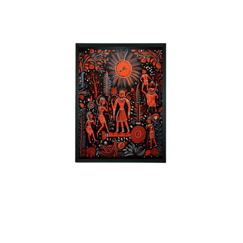 Buy Tribe Ceremony Wall Art Wall Art & Paintings from Vaaree