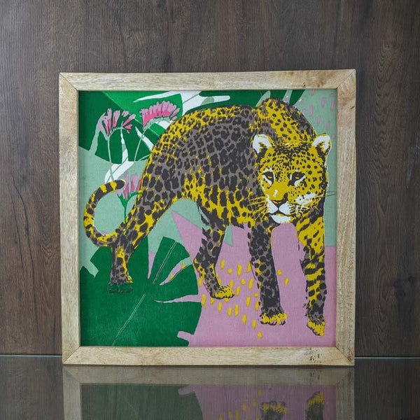 Wall Art & Paintings - Tropical Cheetah Canvas Painting