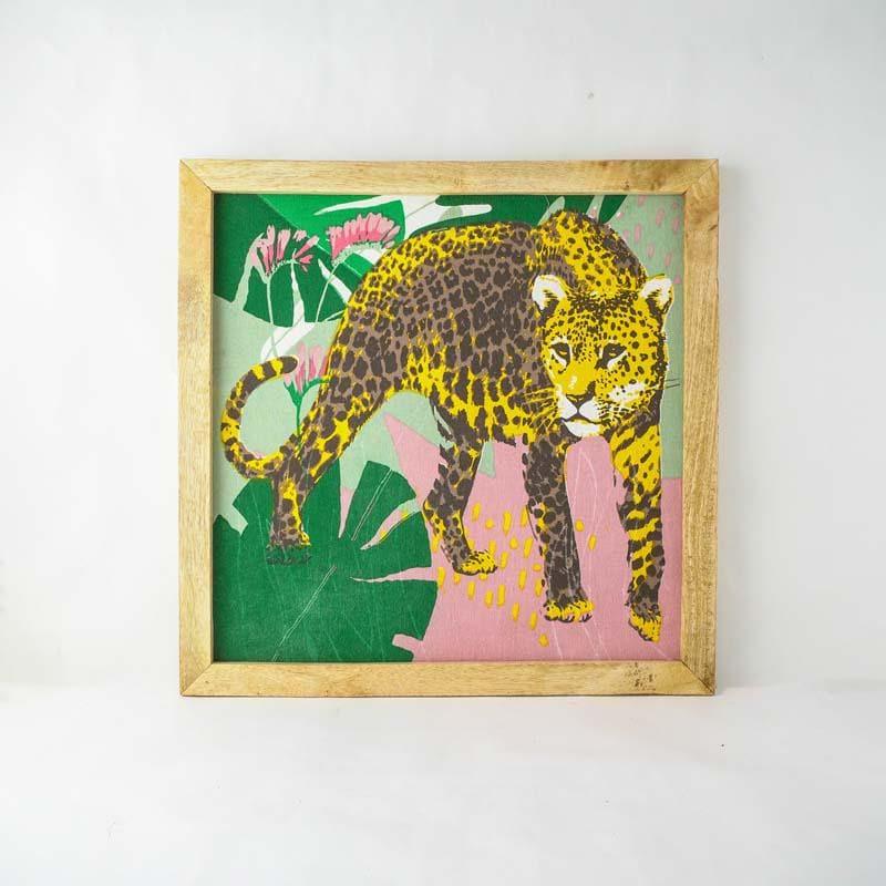 Wall Art & Paintings - Tropical Cheetah Canvas Painting