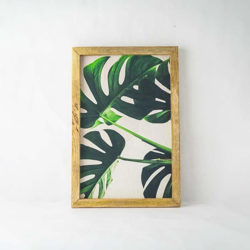 Wall Art & Paintings - Tropical Leaf Canvas Painting