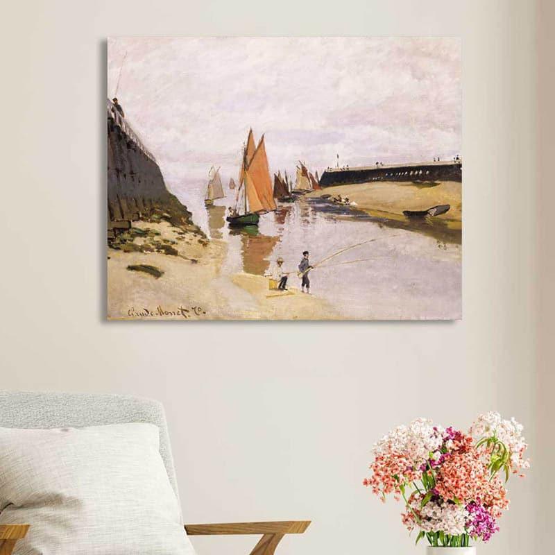 Wall Art & Paintings - Trouville Boat Wall Art