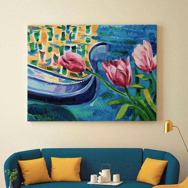 Wall Art & Paintings - Tulips Wall Painting - Gallery Wrap