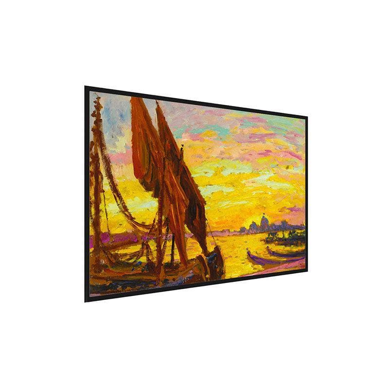 Wall Art & Paintings - Venice Wall Painting - Black Frame