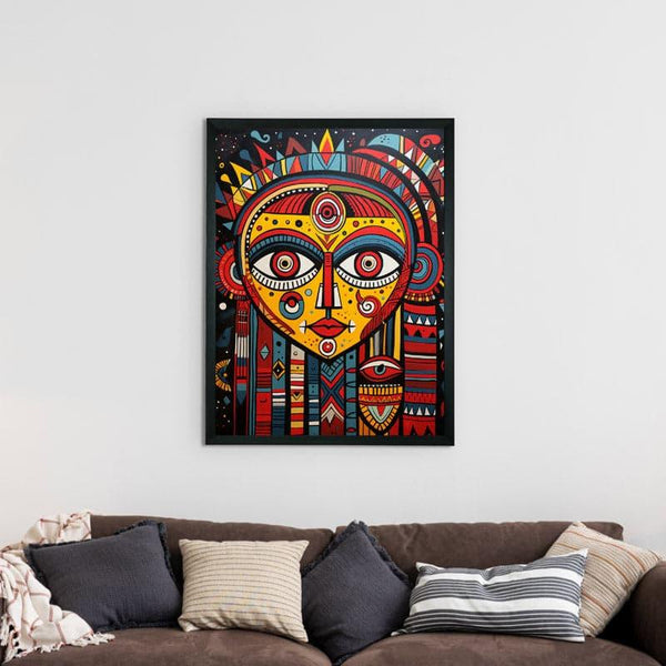 Buy Vibrant Bassa Wall Art Wall Art & Paintings from Vaaree