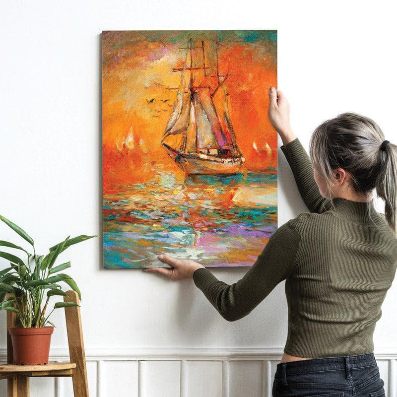 Wall Art & Paintings - Vibrant Sails Wall Painting