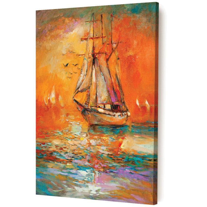 Wall Art & Paintings - Vibrant Sails Wall Painting