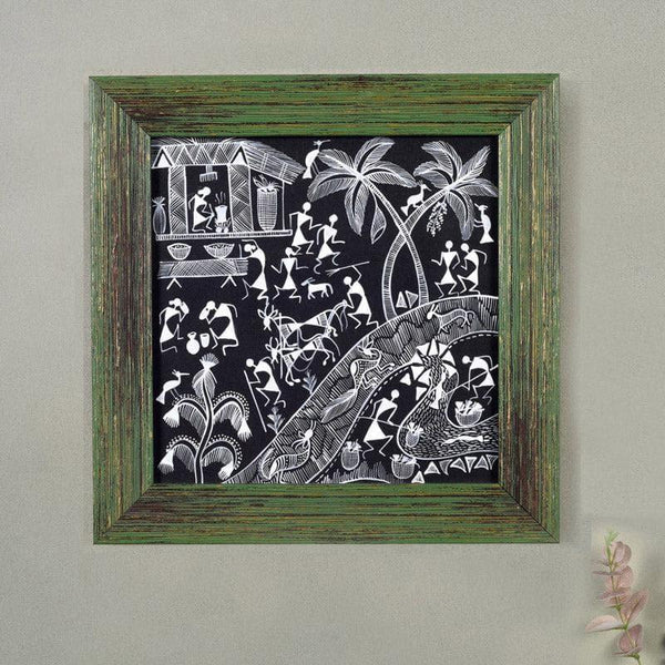 Wall Art & Paintings - Warli Farming Wall Art