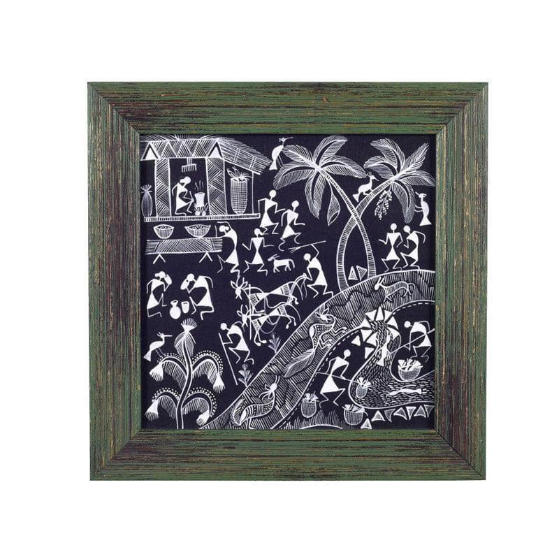 Wall Art & Paintings - Warli Farming Wall Art