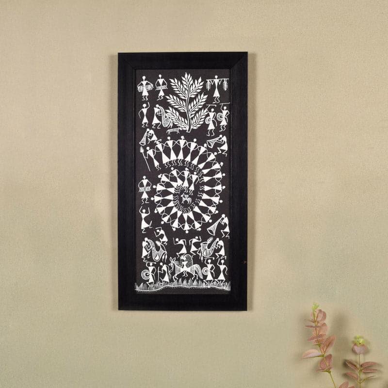 Wall Art & Paintings - Warli Rythm Wall Art