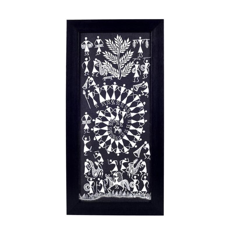 Buy Warli Rythm Wall Art - Set Of Two Wall Art & Paintings from Vaaree