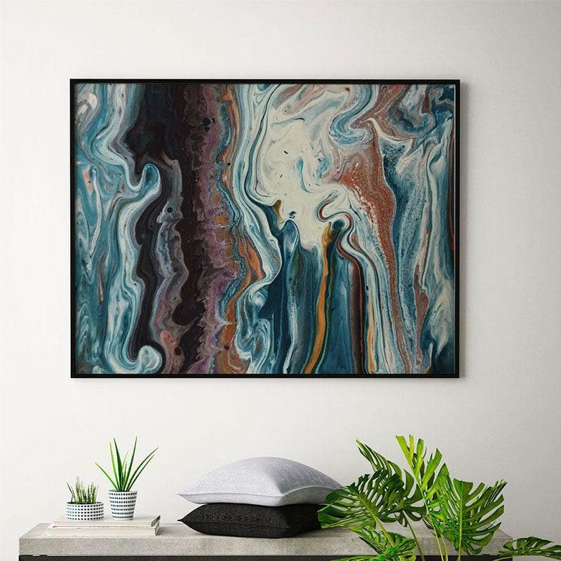 Wall Art & Paintings - Wave It Out Wall Painting - Black Frame