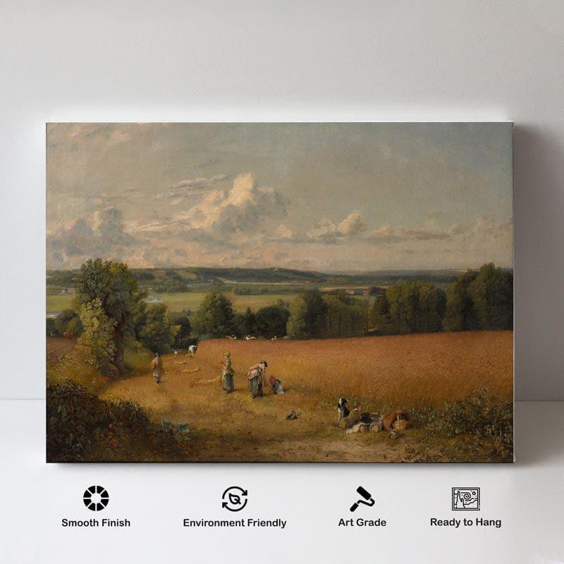 Wall Art & Paintings - Wheatfield Painting - John Constable - Gallery Wrap