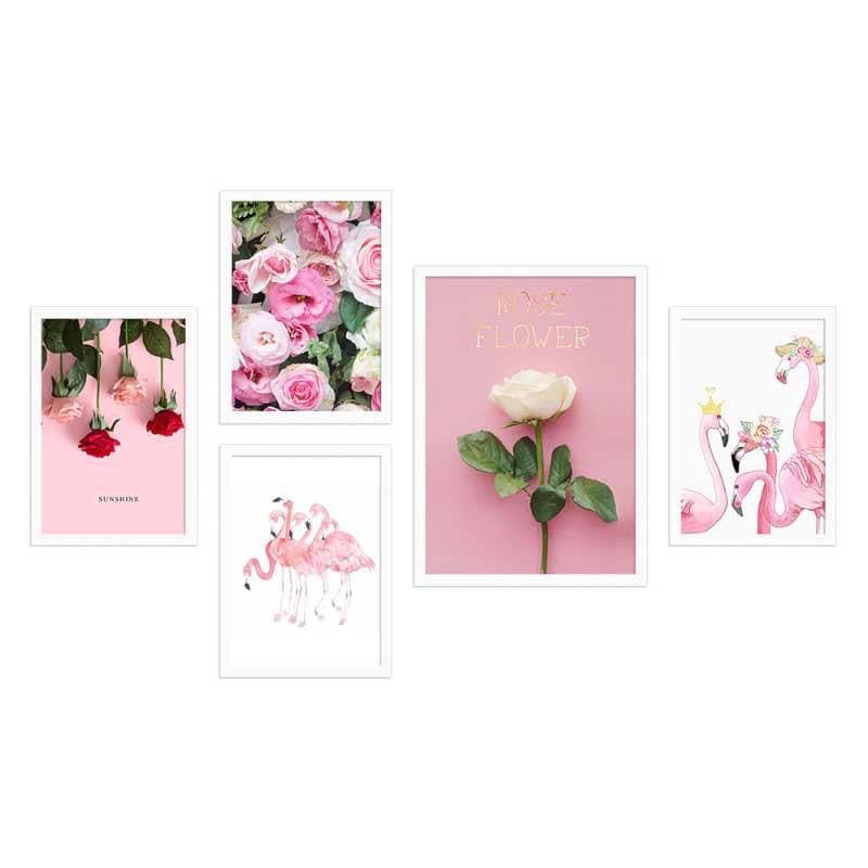 Buy Whimsy Wonderland Wall Art - Set Of Five Wall Art & Paintings from Vaaree