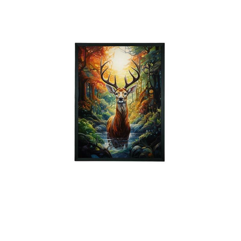 Buy Wild Deer Wall Art Wall Art & Paintings from Vaaree