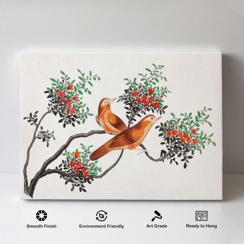 Buy Wings Of Nature Wall Painting - Gallery Wrap Wall Art & Paintings from Vaaree