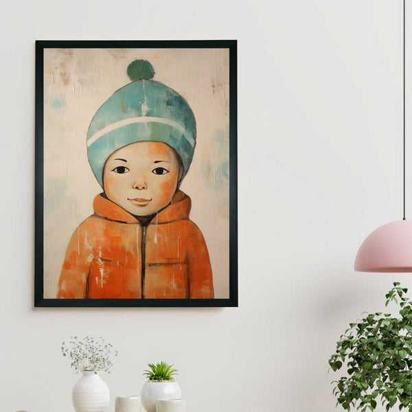 Buy Winter Boy Wall Art Wall Art & Paintings from Vaaree