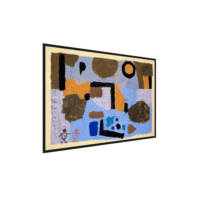 Wall Art & Paintings - With The Two Lost Ones Painting By Paul Klee - Black Frame