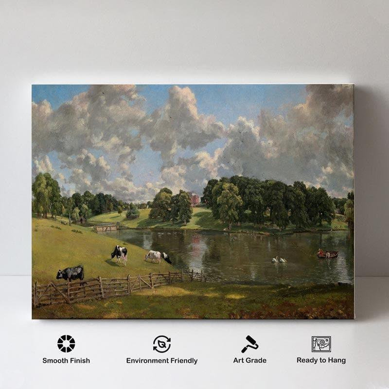 Wall Art & Paintings - Wivenhoe Park Painting - John Constable - Gallery Wrap