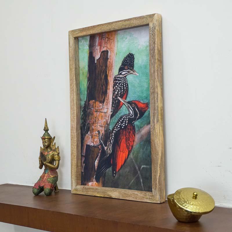 Wall Art & Paintings - Woodpeckers Canvas Painting