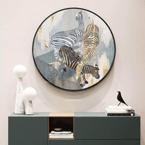 Wall Art & Paintings - Zebra Cross Wall Art