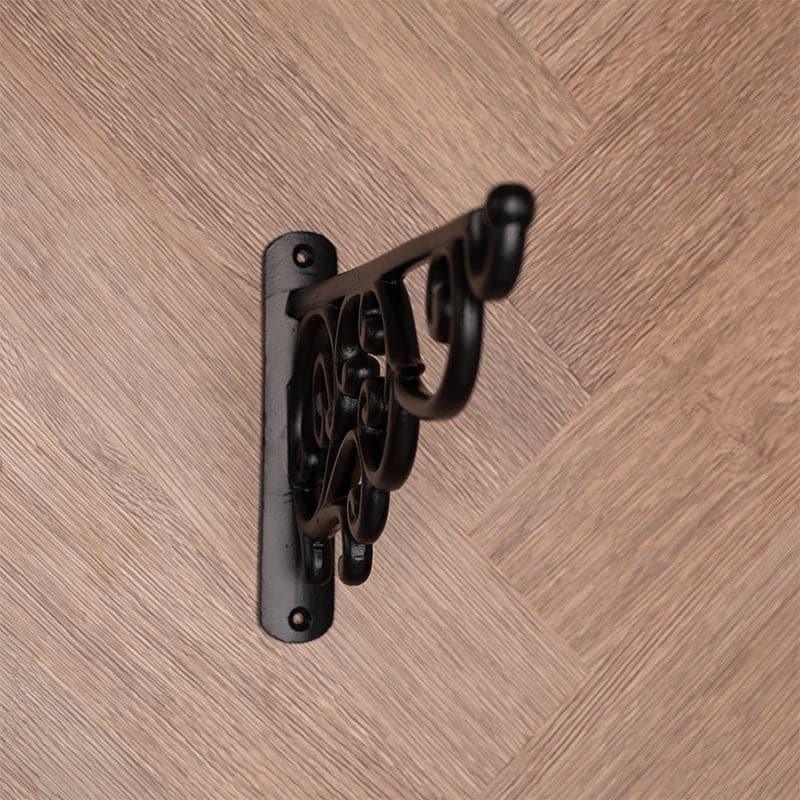 Wall Bracket - Wilme Vintage Wall Bracket (Black) - Set Of Four