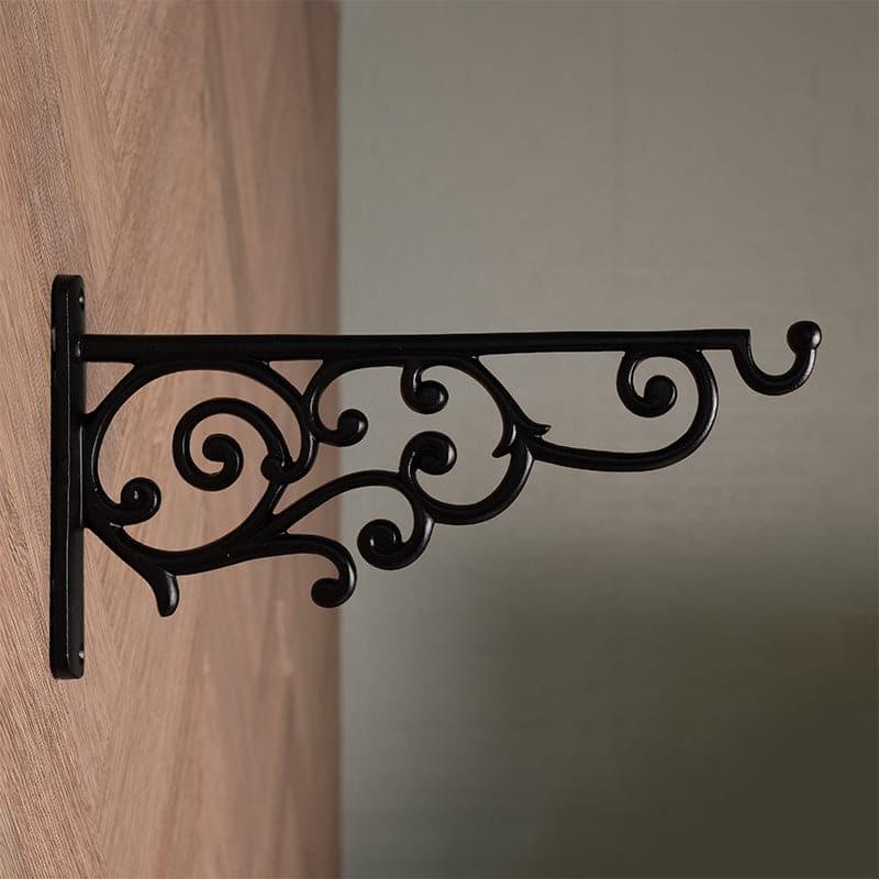 Wall Bracket - Wilme Vintage Wall Bracket (Black) - Set Of Two