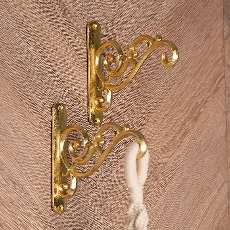 Wall Bracket - Zabini Wall Bracket (Gold) - Set Of Two