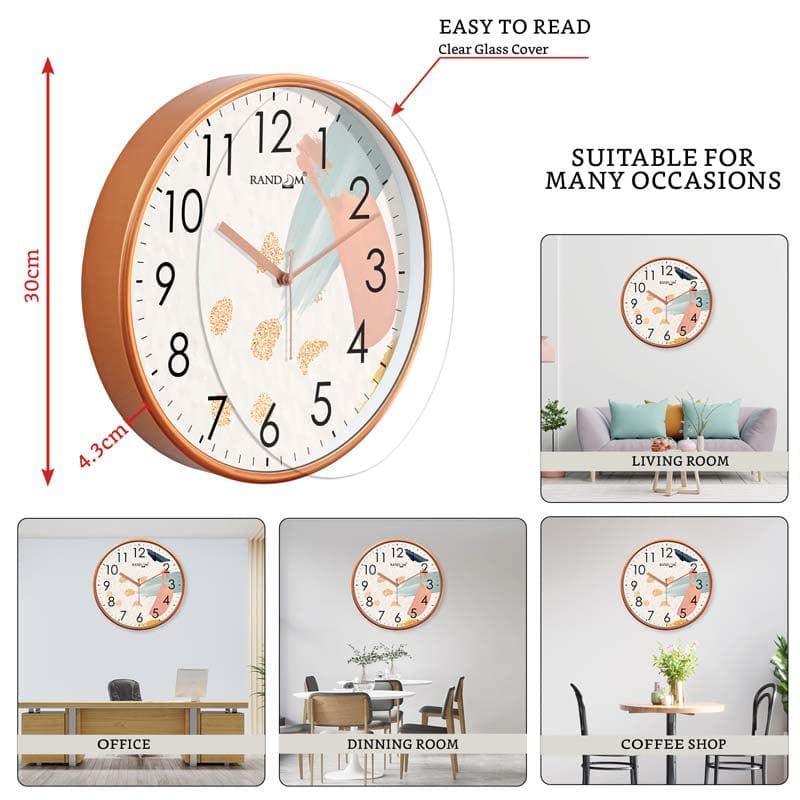 Wall Clock - Abstract Art Wall Clock