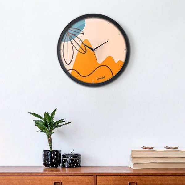 Wall Clock - Abstract Nature Wall Clock